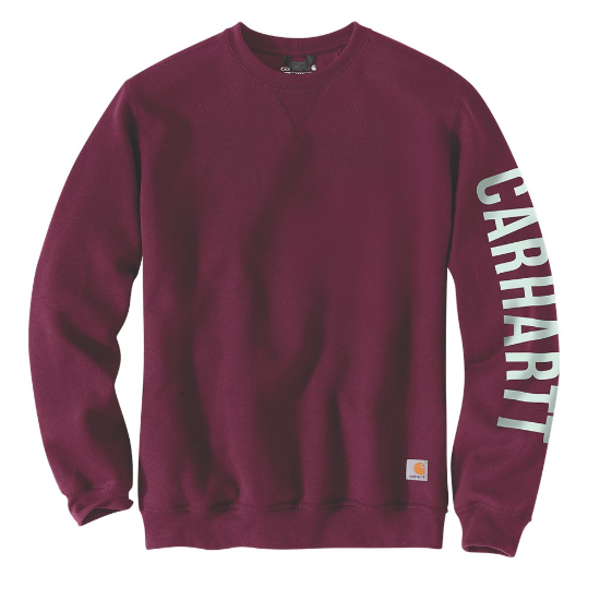 Afbeeldingen van CARHARTT Sweatshirt logo ronde hals heren 105444 port L