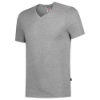 Afbeeldingen van TRICORP T-shirt V-hals Slim-Fit 101005 grijs melange 4XL