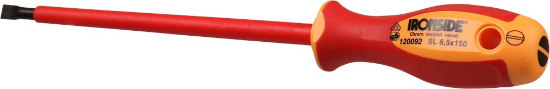 Afbeeldingen van IRONSIDE Sleufschroevendraaier VDE 2-componenten 6,5X150MM