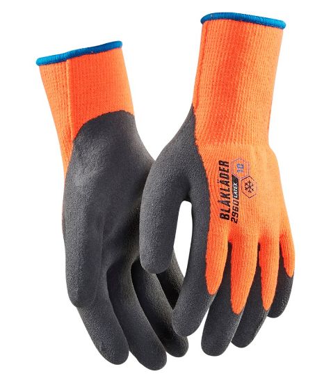 Afbeeldingen van BLÅKLÄDER Werkhandschoen Ambacht gevoerd latex-gecoat 2960 High Vis oranje 11