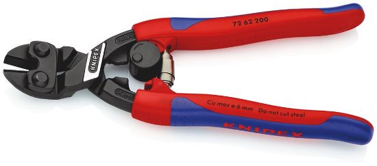 Afbeeldingen van KNIPEX Kracht vlaksnijtang 20° 7262200 