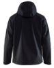 Afbeeldingen van BLÅKLÄDER Softshell jack 4949 zwart/korenblauw L