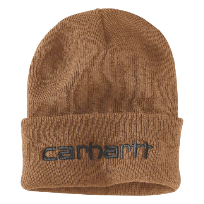 Afbeeldingen van CARHARTT Muts ribgebreid 104068 bruin onesize