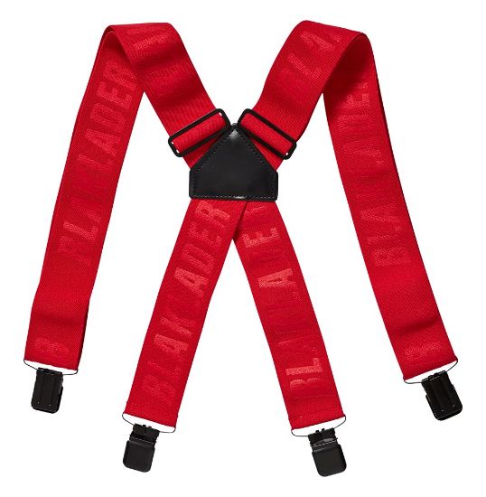 Afbeeldingen van BLÅKLÄDER Bretels 4009 rood onesize