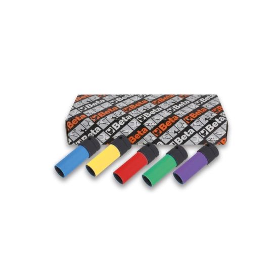 Afbeeldingen van BETA Slagdoppenset ½" t.b.v. wielmoeren 720LC/S5 5x
