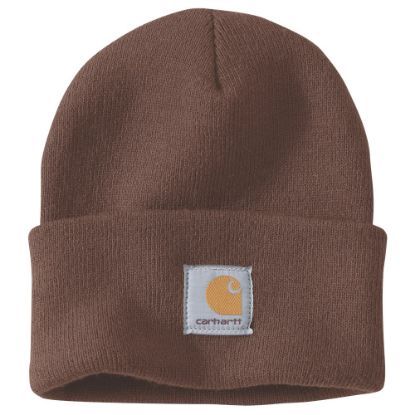 Afbeeldingen van CARHARTT Muts ribgebreid A18 mocha onesize