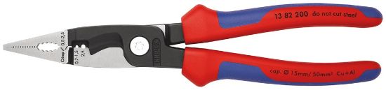 Afbeeldingen van KNIPEX Installatietang elektro 1382200 6-functies