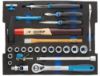 Afbeeldingen van GEDORE Koffer L-BOXX 136 met assortiment t.b.v. werklieden 58x