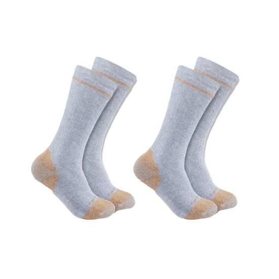 Afbeeldingen van CARHARTT Sokken gemixed katoen hoog grey L 2x