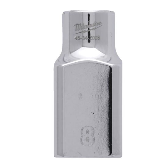 Afbeeldingen van MILWAUKEE Dop ½" metrisch FOUR FLAT 8MM
