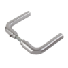 Afbeeldingen van OXLOC Veiligheidsdeurkruk duim-model aluminium F1 53-57MM