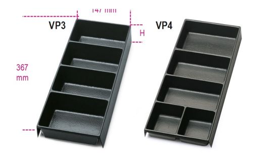 Afbeeldingen van BETA Voorgevormde kunststof inzetbak VP3