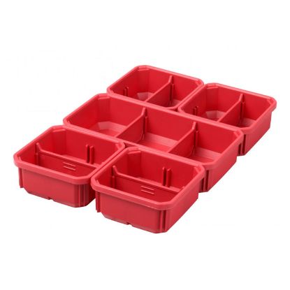 Afbeeldingen van MILWAUKEE Bakje Organiser PACKOUT Compact Slim 5x