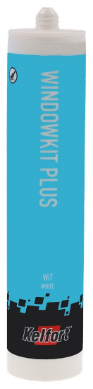 Afbeeldingen van KELFORT Beglazingskit elastisch wit 310ML