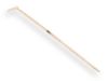 Afbeeldingen van Schoffelsteel TAUARI met essen hilt met conische punt 160X2,8CM