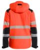Afbeeldingen van BLÅKLÄDER Softshell winterjas lichtgewicht 4400 High Vis rood/zwart M