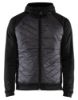 Afbeeldingen van BLÅKLÄDER Hybride sweater 3463 zwart/donkergrijs M