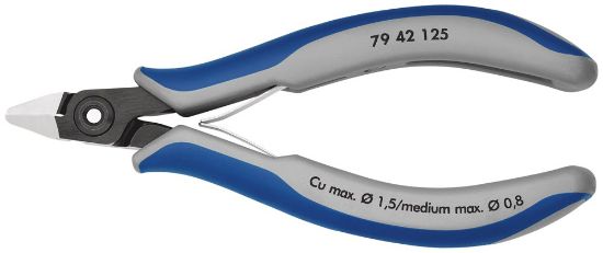 Afbeeldingen van KNIPEX Zijsnijtang elektro PREC 7942125 DIN9654