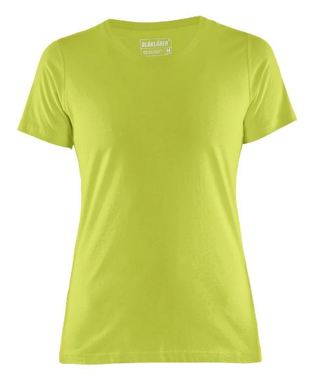 Afbeeldingen van BLÅKLÄDER T-shirt dames 3334 High Vis geel S