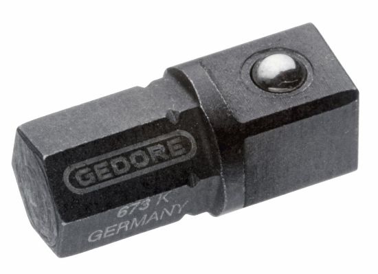 Afbeeldingen van GEDORE Dophouder kort ¼" zeskant - ¼" vierkant