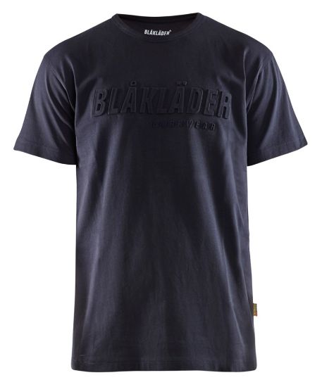 Afbeeldingen van BLÅKLÄDER T-shirt 3D 3531 donker marineblauw M