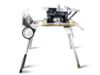 Afbeeldingen van FESTOOL Accu tafelcirkelzaag CSC SYS 50 EBI-Basic-Set 2x18V BODY met Onderstel inclusief accessoires
