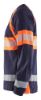 Afbeeldingen van BLÅKLÄDER T-shirt met lange mouwen 3510 marineblauw/High Vis oranje XS
