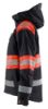 Afbeeldingen van BLÅKLÄDER Winterjas dames 4470 zwart/High Vis rood 3XL
