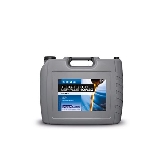 Afbeeldingen van AGEALUBE Motorolie Turbosynth LSP Plus 10W30 20L