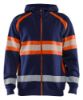 Afbeeldingen van BLÅKLÄDER Hoodie 3552 marineblauw/High Vis oranje 4XL