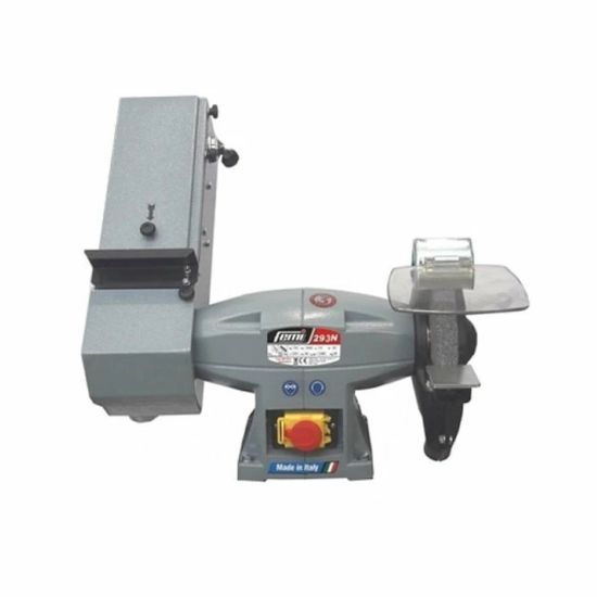 Afbeeldingen van FEMI Combi werkbank bandschuurmachine 293N 100X1000MM/200MM 750W enkele fase