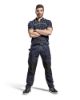 Afbeeldingen van BLÅKLÄDER Poloshirt 3389 donkerblauw/geel S