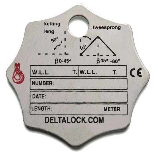 Afbeeldingen van ID plaat tbv 1 en 2 sprong