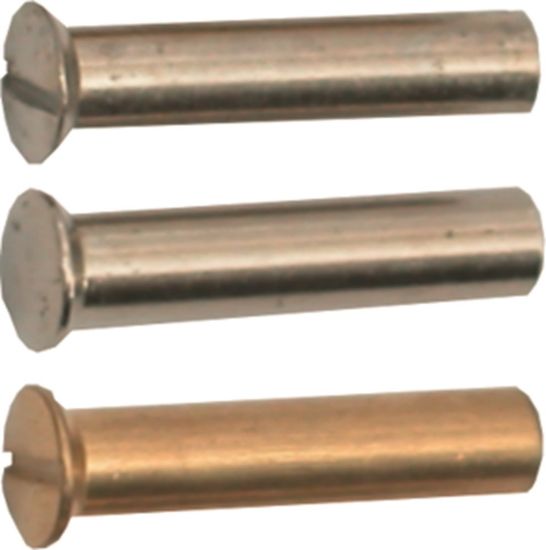 Afbeeldingen van KELFORT Patenthuls messing/nikkel M4X12MM