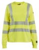 Afbeeldingen van BLÅKLÄDER T-shirt Multinorm dames met lange mouwen 3469 High Vis geel M