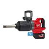 Afbeeldingen van MILWAUKEE Accu slagmoersleutel 1" M18ONEFHIWF1D-12C ONE-KEY D-greep met frictiering en verlengde as (150MM)