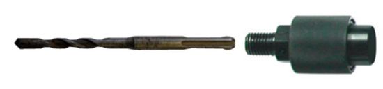 Afbeeldingen van EIBENSTOCK Adapter boorkroon M18 binnendraad - M16 buitendraad inclusief SDS-Plus boor