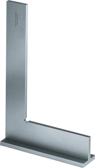 Afbeeldingen van FORUM Werkplaatswinkelhaak met aanslag DIN875/00 RVS gehard 200X130MM