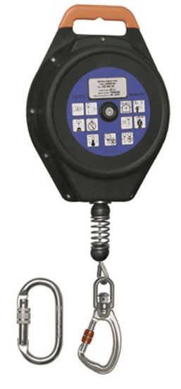 Afbeeldingen van ELLERsafe Valstopper CR300 4MM staalkabel kunststof 28M