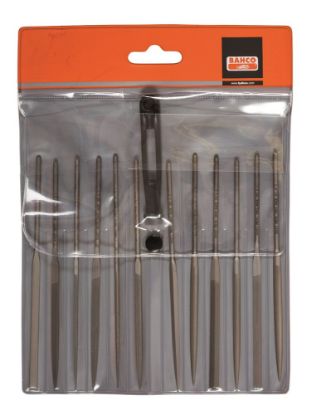 Afbeeldingen van BAHCO Naaldvijlenset basterd 140MM 12x