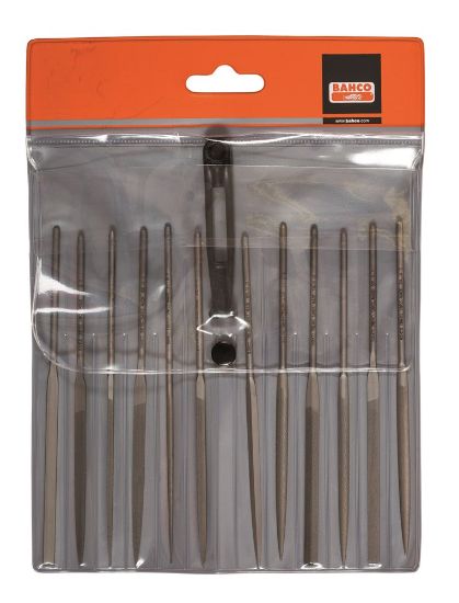 Afbeeldingen van BAHCO Naaldvijlenset basterd 140MM 12x
