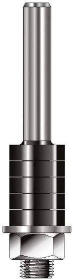 Afbeeldingen van ENT Freesspindel S12 6,35MM opname gat