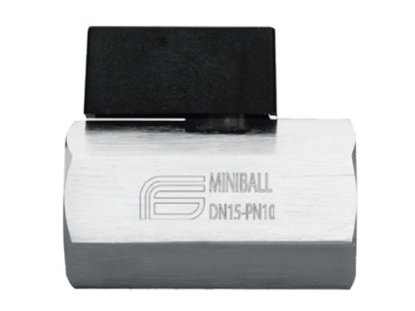 Afbeeldingen van ⅛" MINIBALL BIxBI 10BAR ZWART