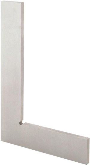 Afbeeldingen van FORUM Werkplaatswinkelhaak zonder aanslag DIN875/I RVS 250X165MM