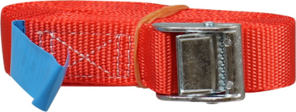 Afbeeldingen van KELFORT Spanband rood 25MM 5,0M met klemgesp
