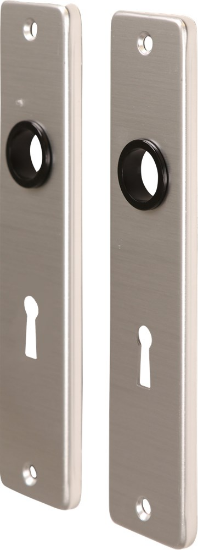 Afbeeldingen van OXLOC Kortschild krukgat + sleutelgat Roubaix aluminium SL56