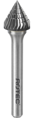 Afbeeldingen van ROTEC Stiftfrees HM model JZ3 spiraalvertand 12,7X11X59X6MM 60°