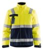 Afbeeldingen van BLÅKLÄDER Winterjas Multinorm 4068 High Vis geel/marineblauw S