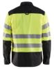 Afbeeldingen van BLÅKLÄDER Overhemd 3255 High Vis geel/zwart L