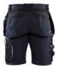 Afbeeldingen van BLÅKLÄDER Short met stretch 1598 donker marineblauw/zwart C52